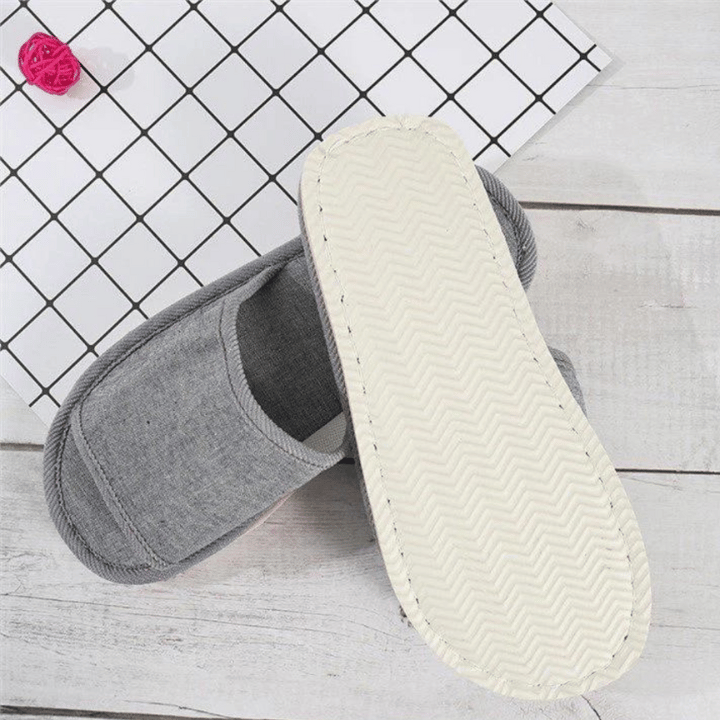 Cotton and Linen Slippers